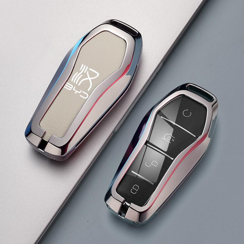 Applicable To BYD Han Key Set Han Ev Champion Version Dmi Special NFC Card Car Metal Shell Bag Buckle High-end