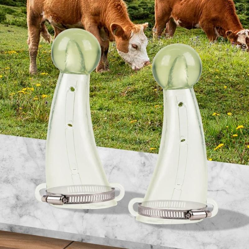 Capra Vitelli Bovini Tori Copertura Corno di Vacca Atossico Protezioni per Corno di Animale da Fattoria Per Vacca Durabilità Equipaggiamento di Sicurezza
