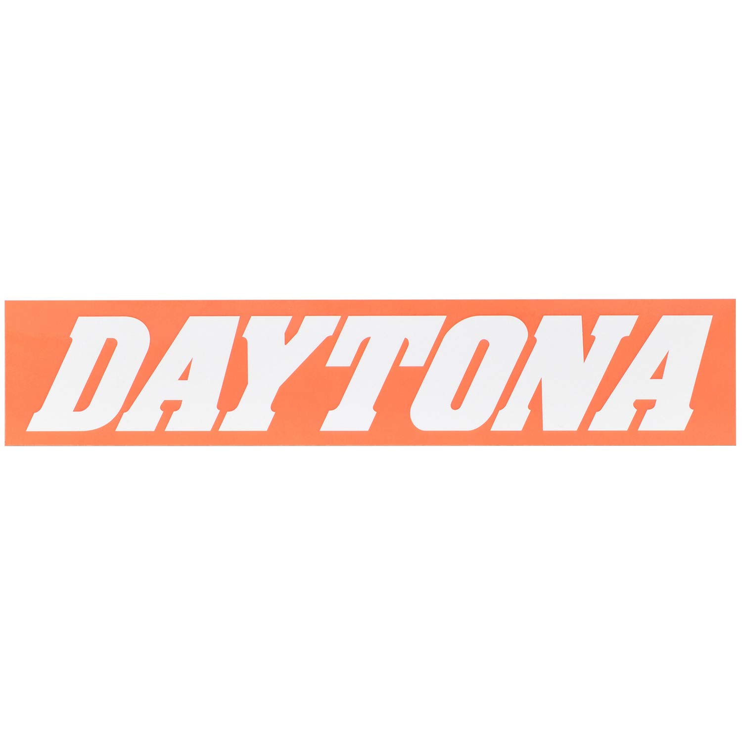 Daytona Motorcycle Sticker Brand Logo DAYTONA Square 150 x 30mm белый