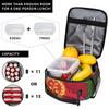 Eritrea Flag Lunch Bag  Fun Lunch Box Office Portable Insulated Thermal Lunch Bags For Women Waterproof Custom Cooler Bag