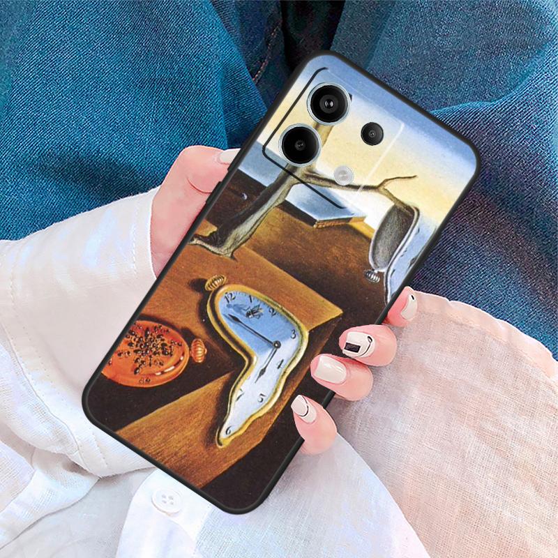 Salvador Dali Art Cover For Xiaomi Redmi Note 14 13 Pro 12 11 9 10 9S 10S 11S 12S Redmi 14C 10C 12C 13C Case