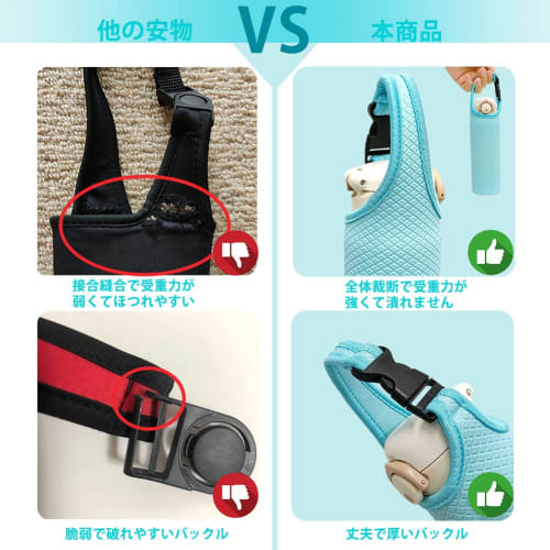 Futakuchi Insulated Water Bottle Cover for 500ml, 600ml, and 800ml PET Bottles, with Handle, Crossbody, or Shoulder Strap, and Pouch for Thermos, Zoji