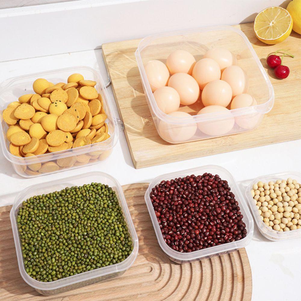 17Pcs/Set Plastic Food Storage Box with Lid Meal Prep Container Multifunctional Crisper  Microwave