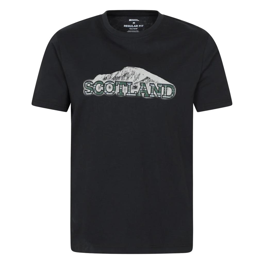 Mountain Warehouse Mens Scotland Short-Sleeved T-Shirt
