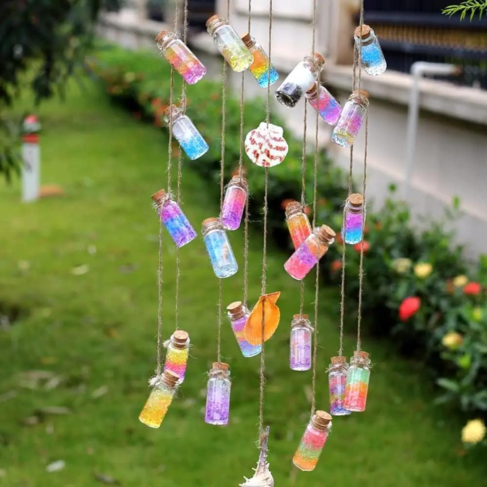 Empty Wish Bottles Tiny Glass Jars with Cork Stoppers Transparent Spice Message DIY Drifting Vials Wedding Party Decor Gifts