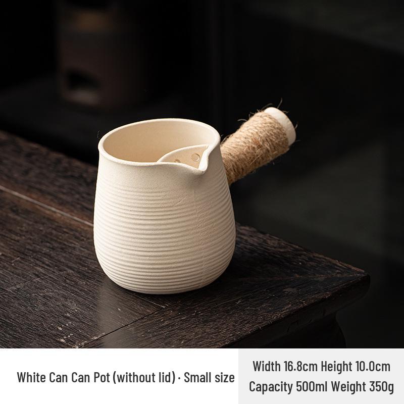 Stove-Side Tea Pot Set: Outdoor Tea Brewer, Baking Milk Tea Pot, Charcoal Grill Stove, Open Flame Clay Pot