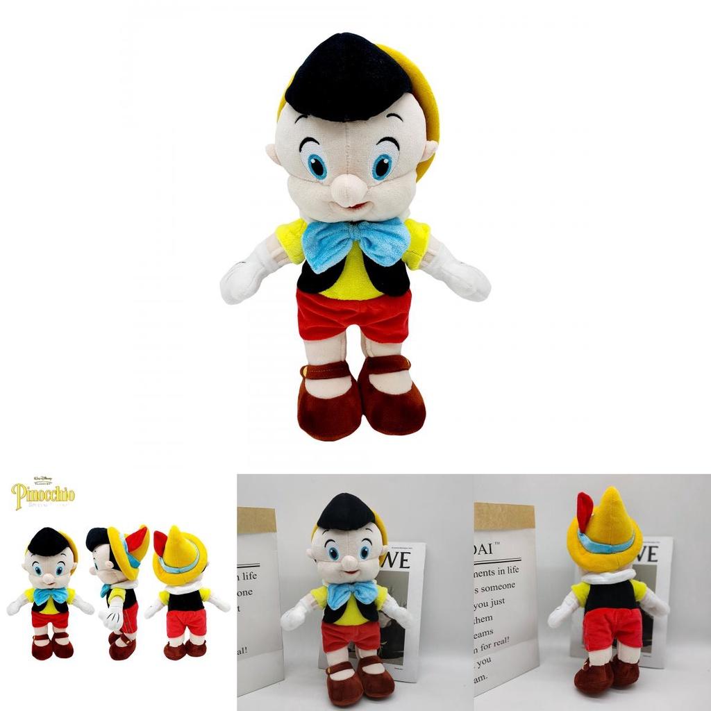 Disney Pinocchio plyšová hračka 35 cm měkká vycpaná panenka pro děti dárek k narozeninám