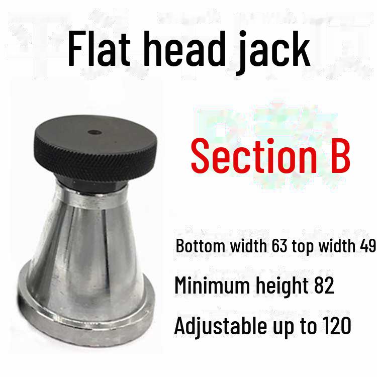 Adjustable Mold Screw Jack Pad with Four Flat Head Types ABCD