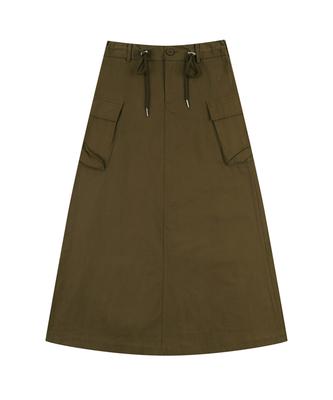 VANAKE Side Pocket Long Skirt_Vb3Yskq301Z