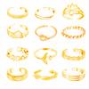 1Set Simple Alloy Foot Ring with Fashionable Lotus Knot for Ladies with Open Foot Design. Jointed Foot Ring.