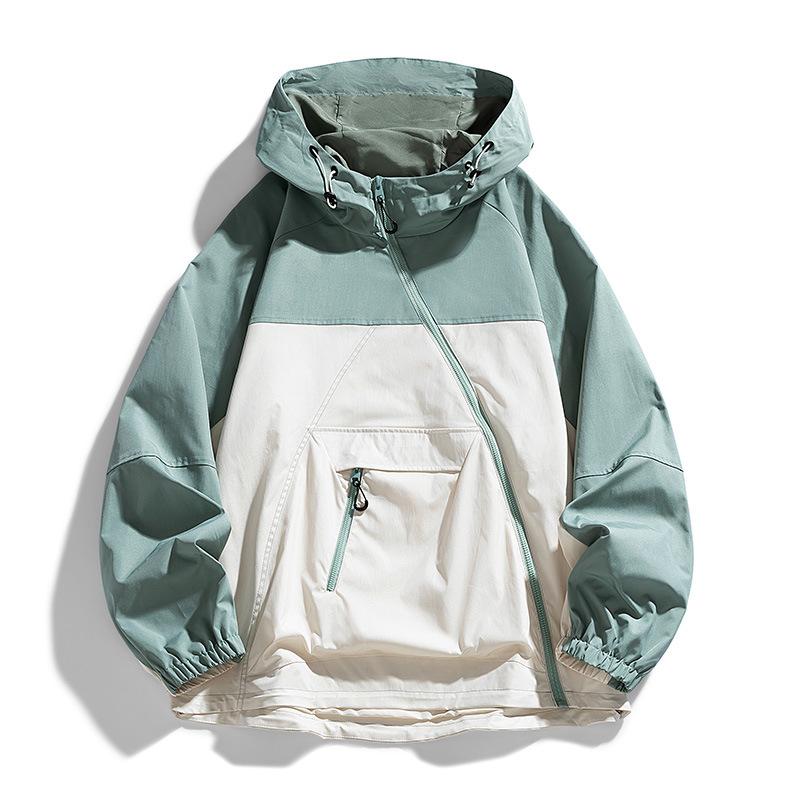 

Jacket Men s Autumn New Sports Outdoor Softshell Jacket Bright Color Mountain Couple Hooded Versatile Men s Jacket M