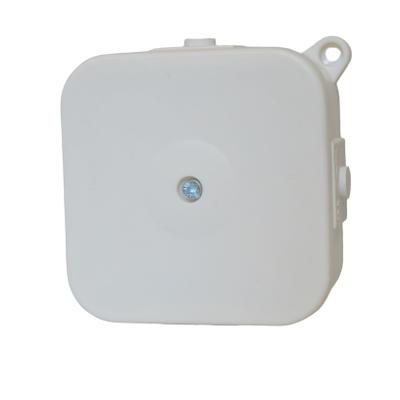 Puszka instalacyjna natynkowa z zaciskami i dławikami 80x80x34mm IP44 biała PHS-1