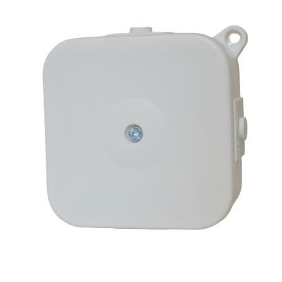 Surface-mounted installation box with terminals and glands 80x80x34mm IP44 white PHS-1