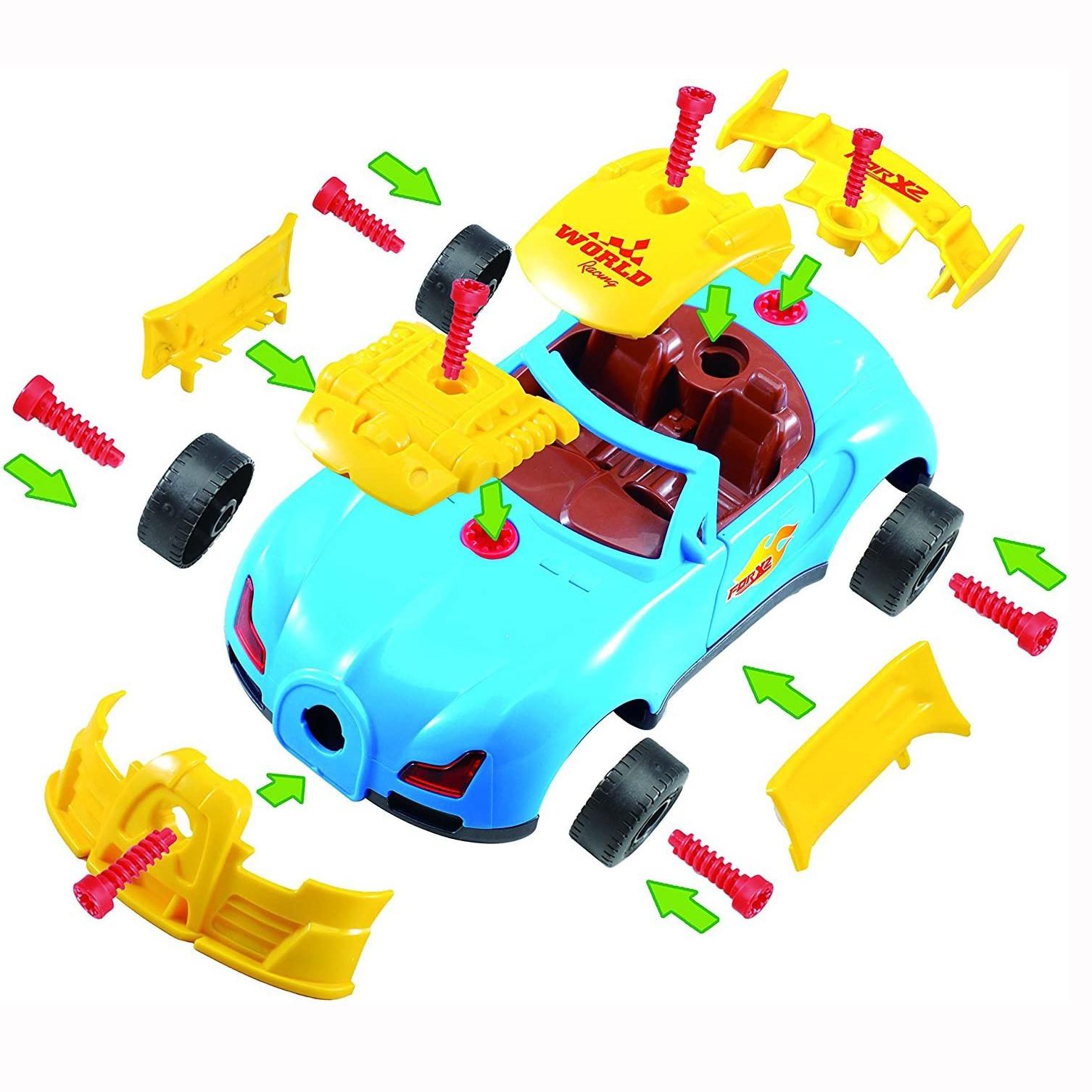 Разберите игрушечный автомобиль для мальчиков и девочек 3 — фото 3