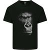 Large 3D Gorilla Face Ecology Kids T-Shirt Childrens