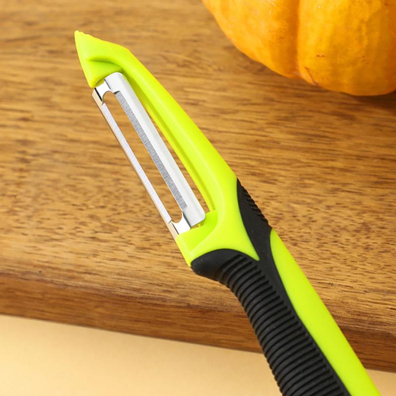 Multifunctional Vegetable and Fruit Peeler Kitchen Stainless Steel Manual Quick Peeler Kitchen Vegetable Processing Tool