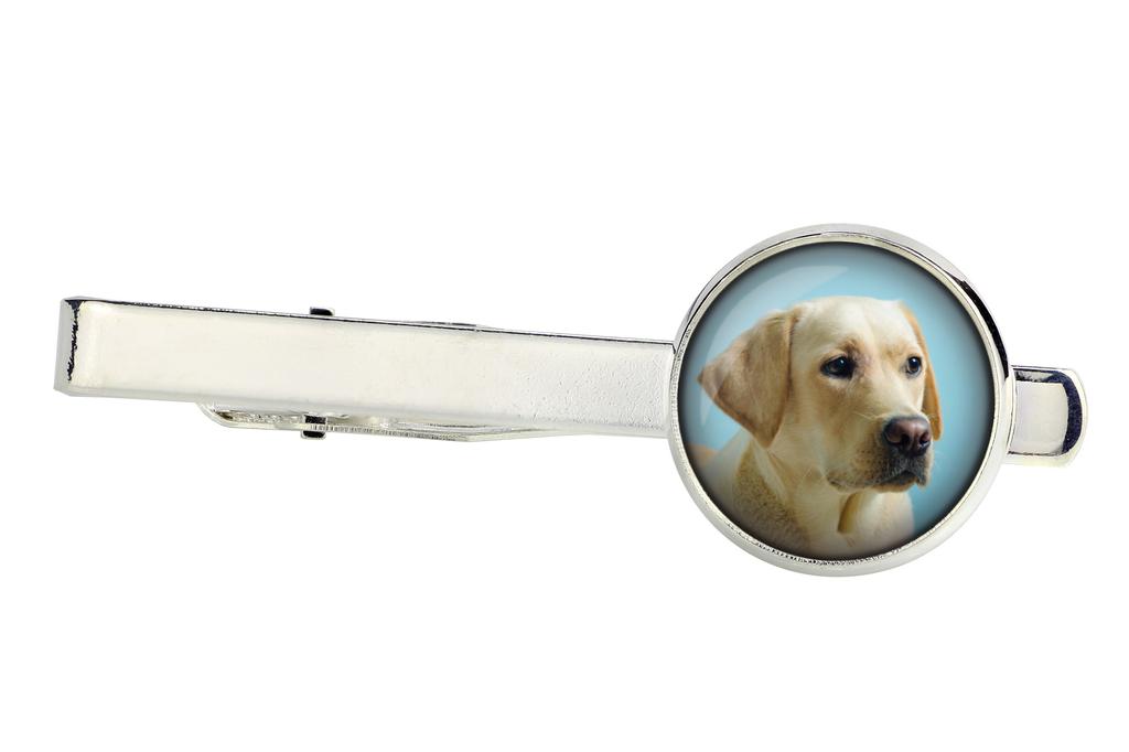 Labrador Retriever I - cufflinks and tie with your photo, a suit decoration, men's jewelry from the Art-Dog brand.