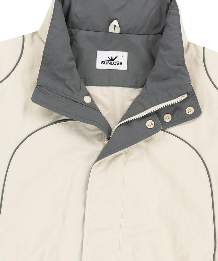 Sunlovetour Crescent Windbreaker Ivory