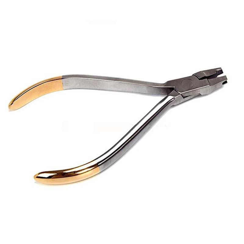 Dental Free Hook Clamp Forceps Stainless Steel Orthodontic Pliers Crimpable Hook Placement Instrument for Dentists