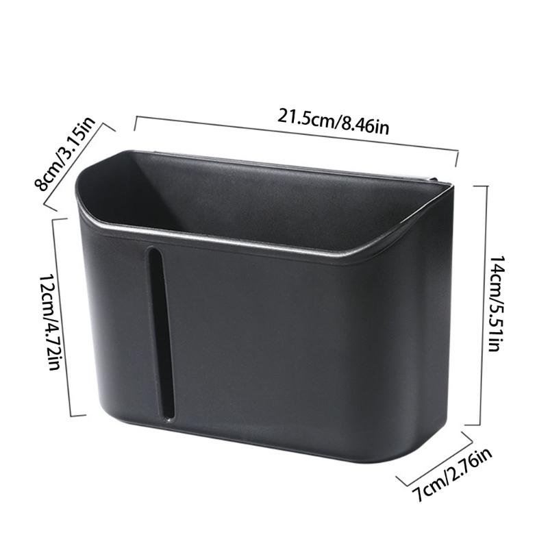 Upgrade Car Seat Organizer Backseat Cup Holder Multipurpose Car Organizer Hanging Box Car Trash Can Garbage Can