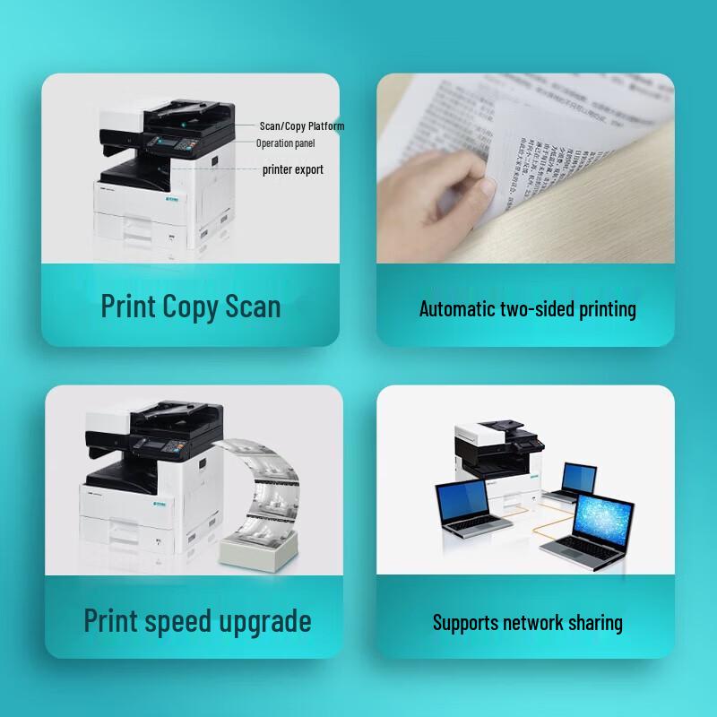 LANXUM GM8125dn A3 Multifunction Printer CN plug (adapter included)