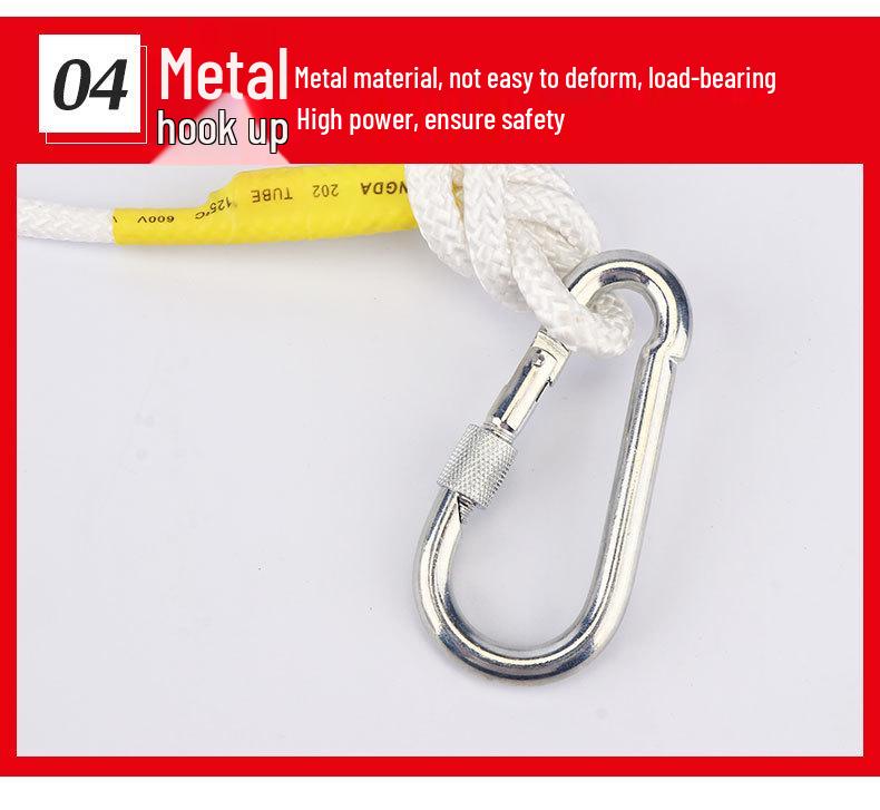Xiangtai Steel Wire Mountaineering and Fire Escape Safety Rope (12mm/16mm)