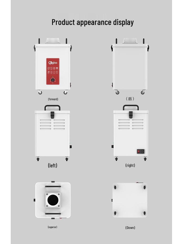 Mobile Industrial Laser Welding Fume and Dust Extractor