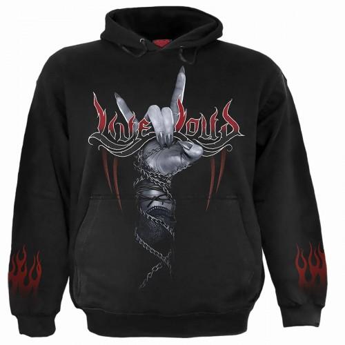 Spiral Direct Unisex Adult Rock Loud hettegenser