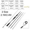 Casting Rods 4 Sections  Carbon Fiber Casting Fishing Rod and Max Drag 18 LB Casting Fishing Reel