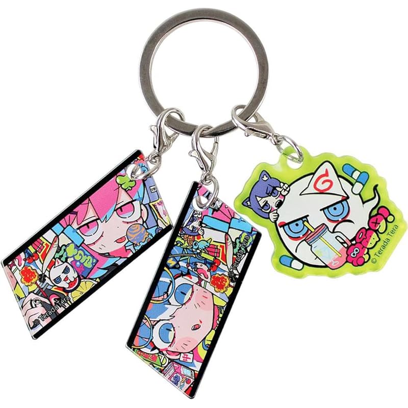 

Tease Factory Tera Terada 3 Charm Keychain chroma TD-5546361CH