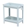 Bathroom Floor Storage Shelf Bathroom Storage Open Shelf Unit Freestanding Corner Rack Shelves Storage Rack Nordic Blue