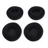 4 Stück Kopfhörer Ohrpolster 85mm Samt Schwamm Universelle Kopfhörer Ohrpolster Ersatz