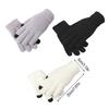 Full Gloves Winter Warm Touchscreen Thermal Solid Color Women Men Flexible Outdoor Thick Mittens Elastic Wristband
