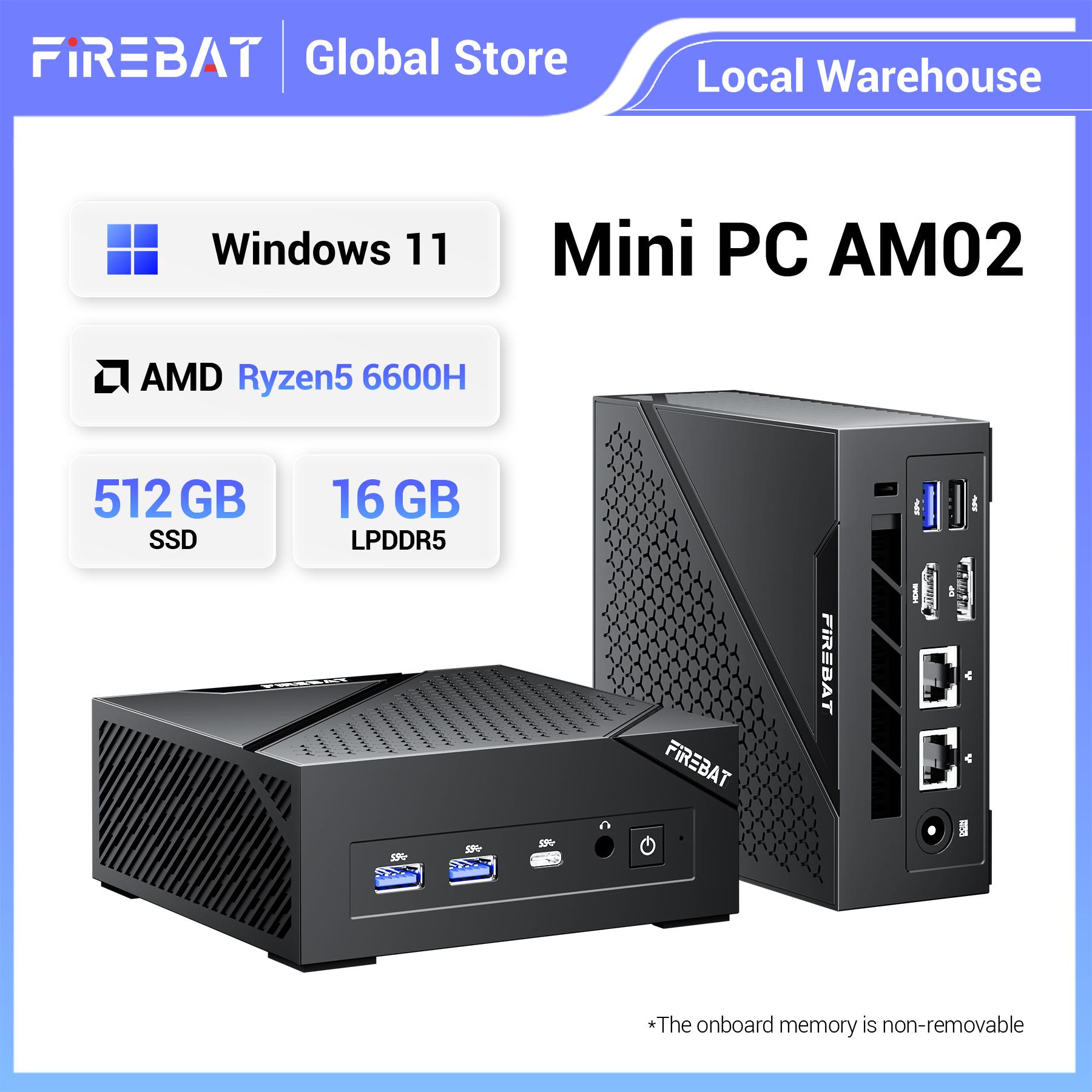 FIREBAT AM02 Mini PC AMD Ryzen