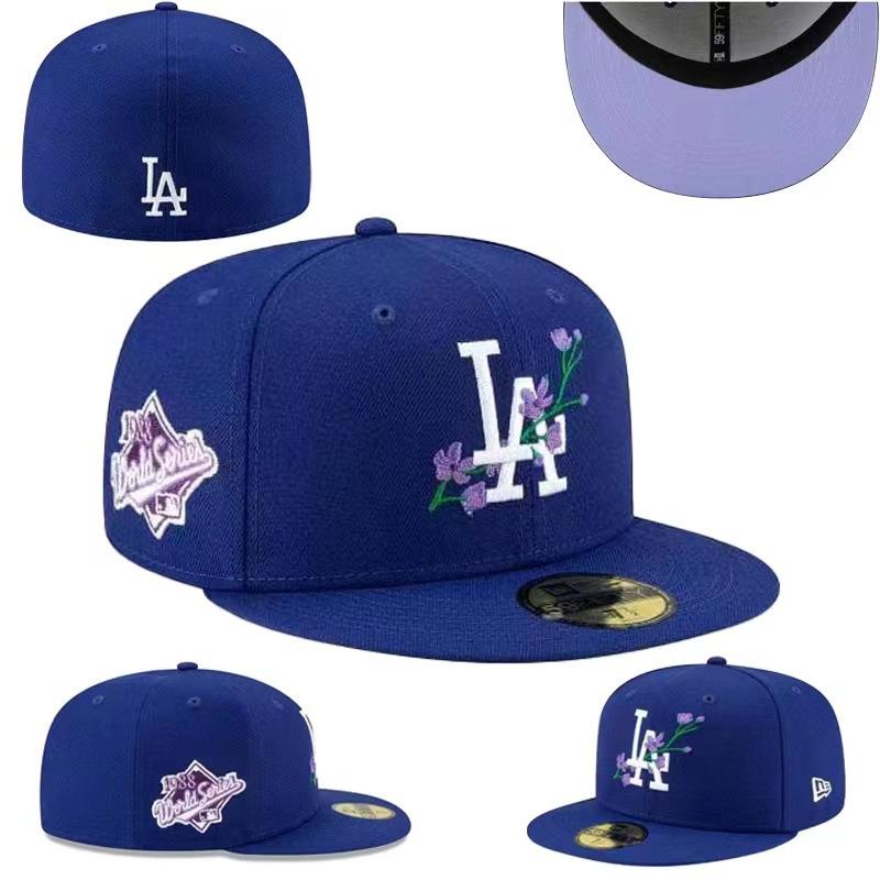 Baseball Fully Enclosed Baseball Cap, Non-Adjustable, Can Be Worn Upside Down, New Dense Embroidered American Hip-Hop Baseball League Size Cap