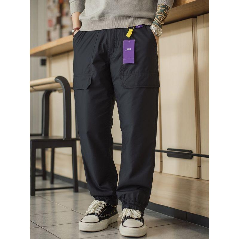 Mountain-Style Outdoor Functional Cold-Proof Workwear down Pants for Men, Waterproof Jogger Pants, Export Men's Casual Long Pants