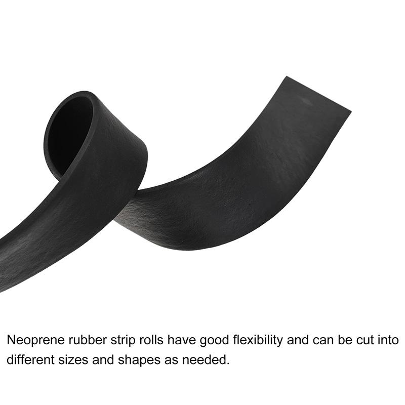 Folie Spumă Cauciuc EPDM Benzi Strip Plat Etanșare 3mm 5mm Foaie Neopren Role Garnitură DIY Etanșare Pad Reducere Vibrații Covor