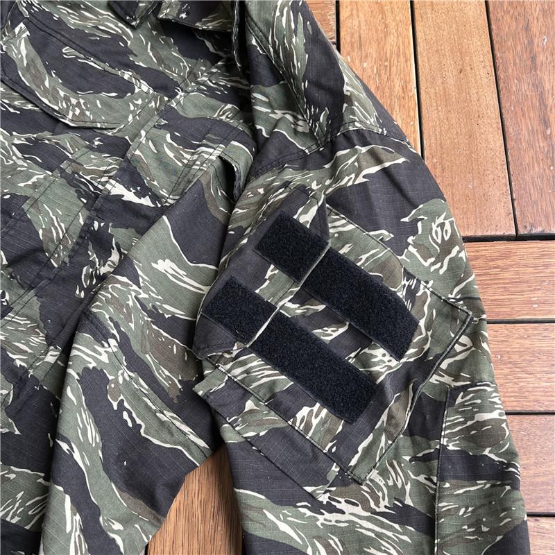 BEPAN Jungle Tiger Spot Base Taktischer Anzug Outdoor-Kampf Langarm-Oberteil G3 Froschanzug