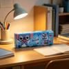Disney Stitch Pencil Case, Large-capacity Creative Pencil Case, PVC Material, Fashionable Anime Style