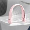 Neck Fan, Lightweight Bladeless Hanging Portable Fan, Hands Free Fan 3 Speed Adjustable Design, Long Battery Life Personal