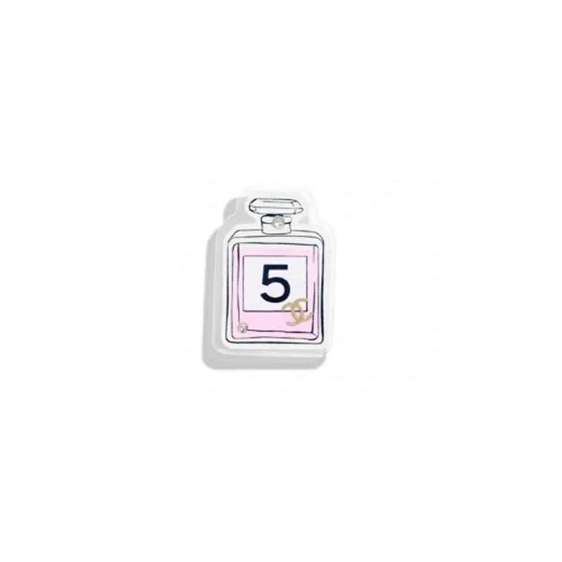 

CHANEL No. 5 Perfume Style - Brooch Women s Silver срібний