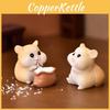 Whimsical Resin Hamster Accents For Diy Terrariums And Fairy Gardens