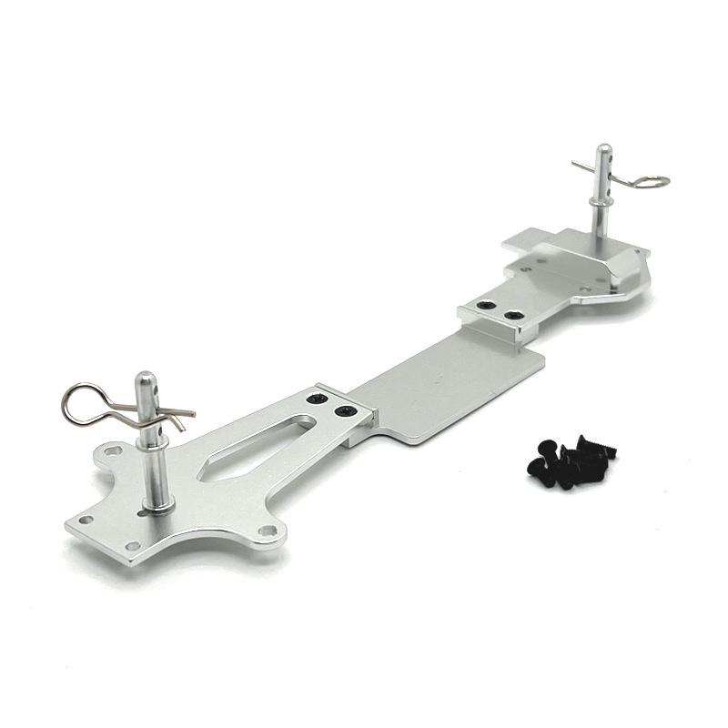 

Wltoys Lelaruo RC Car Second Floor Plate (Models: 144016, 144018, 144001, 144002, 144010) срібний