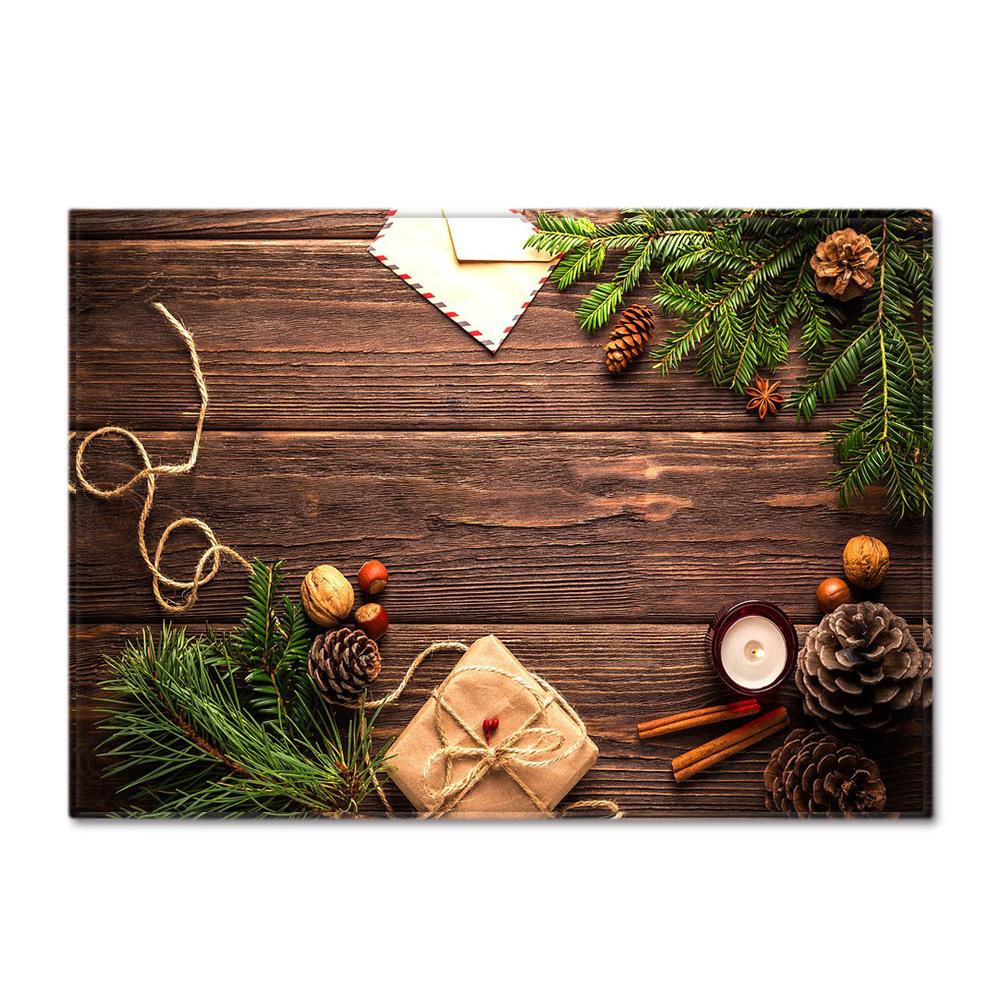 Textured Large Carpet Feather Wind Bedroom Floor Mat