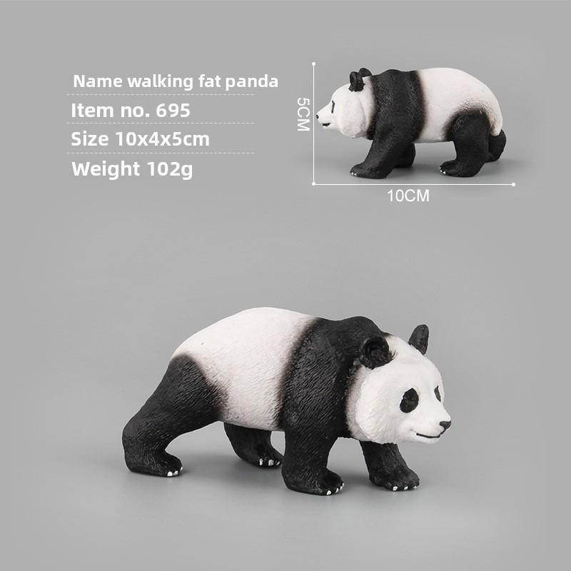 Wildtier Zoo Spielzeug Mit Realistischen Panda Figuren Für Kinder Pädagogisches Spielen