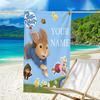 1pc Peter Rabbit1 Beach Towel with Custom Name, Beach/Swimming/Bath/Picnic/Camping Towel, Suitable for Seaside Beaches