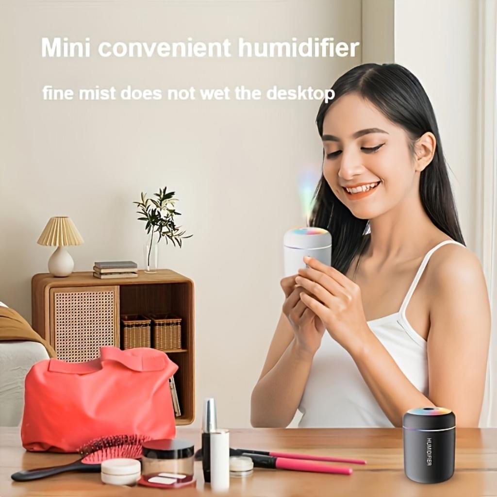 1 Piece Essential Oil Aromatherapy Mist Diffuser and Humidifier with Color Changing Night Light, Cool Mist Function and Botanical Health Boost