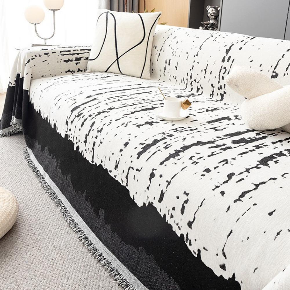 

Ткань-чехол для дивана Chenier универсальна для всех сезонов 2024 новый универсальный чехол для подушки дивана противоскользящий чехол плед защита от царапин кошек 180*130cm