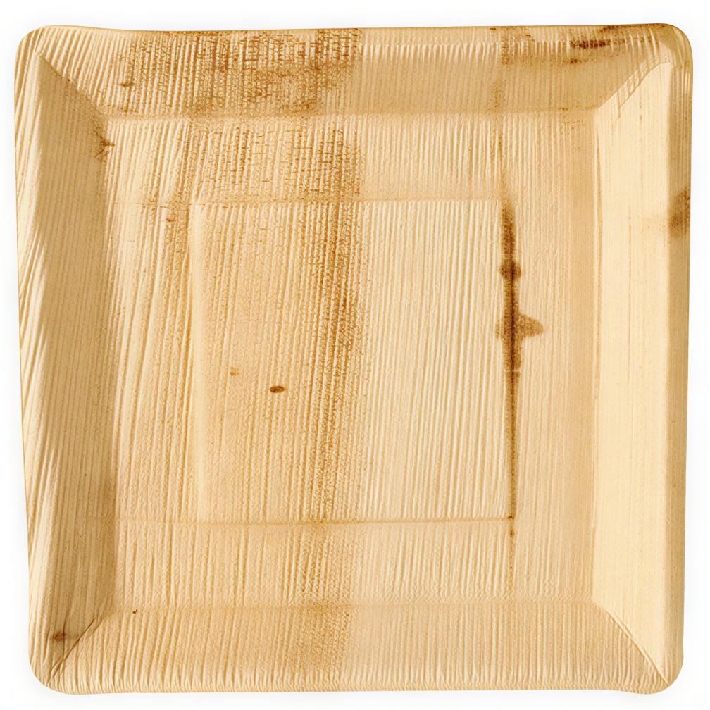 Talerz Z Liści Palmowych 25 X 25 X 2.5 Cm 25 Szt.
