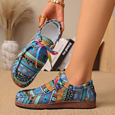 Fashion Women Sneakers 2025 New Summer Thick-soled Shoes Hand-painted Graffiti Shoes Outdoor Casual Sneakers Women Zapatos De Mujer